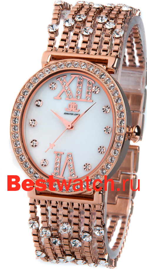 Часы Jennifer Lopez Chain 2734-WMRG